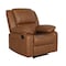 Flash Furniture Harmony Series Cognac LeatherSoft Recliner BT-70597-1-CGN-GG - alternate 5